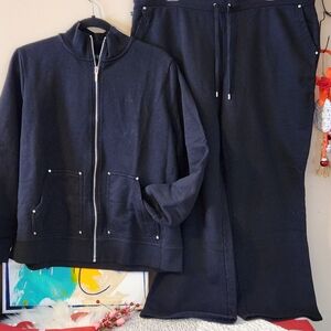 Ralph Lauren Black Cotton Set